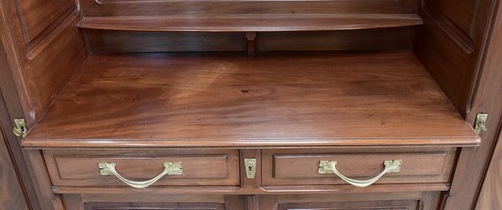 Mahogany Cabinet, Art Nouveau - 1900