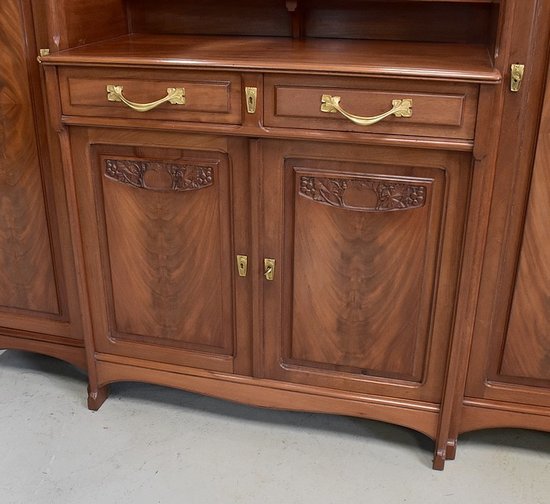 Mahogany Cabinet, Art Nouveau - 1900