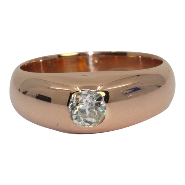 Bague Jonc Anglais Diamant