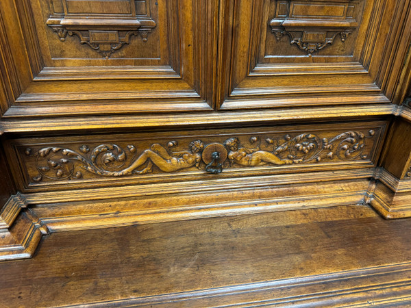 TWO-BODY CARVED RENAISSANCE BUFFET