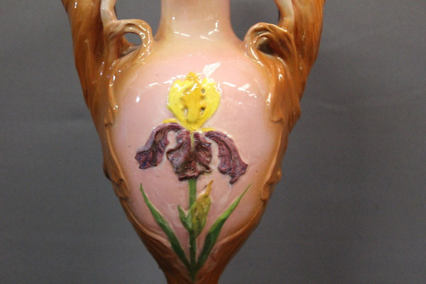 Jugendstil Vase Dekor Von Frauen Von Delphin Massier