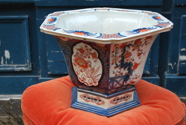 Großer Imari Topf Oder Blumenkasten Von Samson