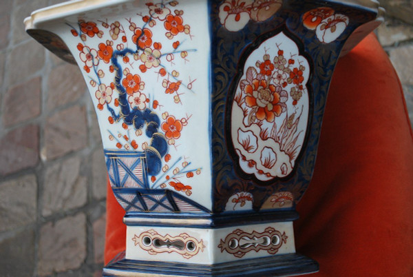 Großer Imari Topf Oder Blumenkasten Von Samson