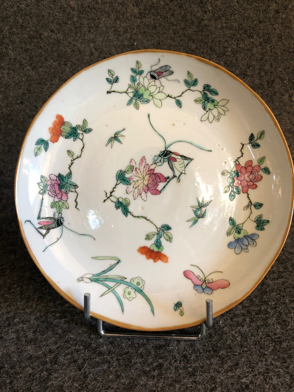 Small Porcelain Plate. China, 19th century