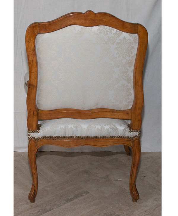 Flat-back armchair Stamped Louis XV period