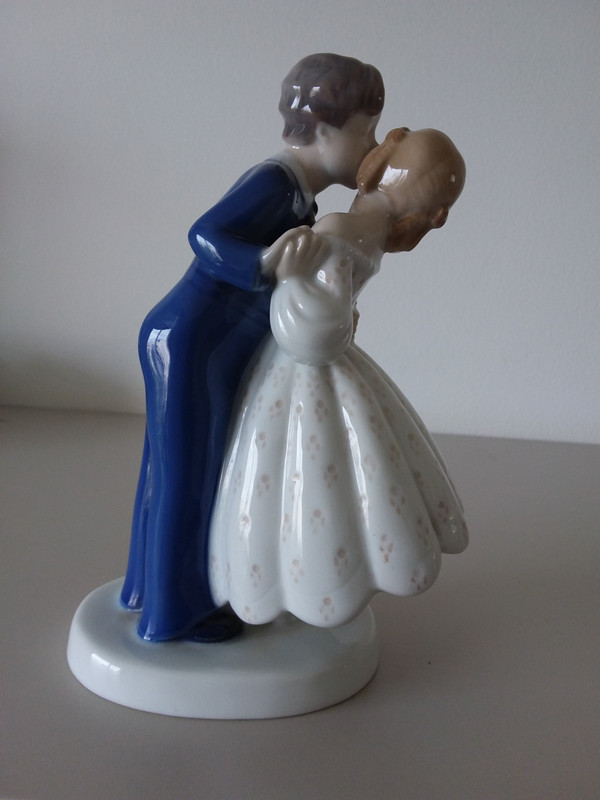 Royal Copenhagen porcelain couple