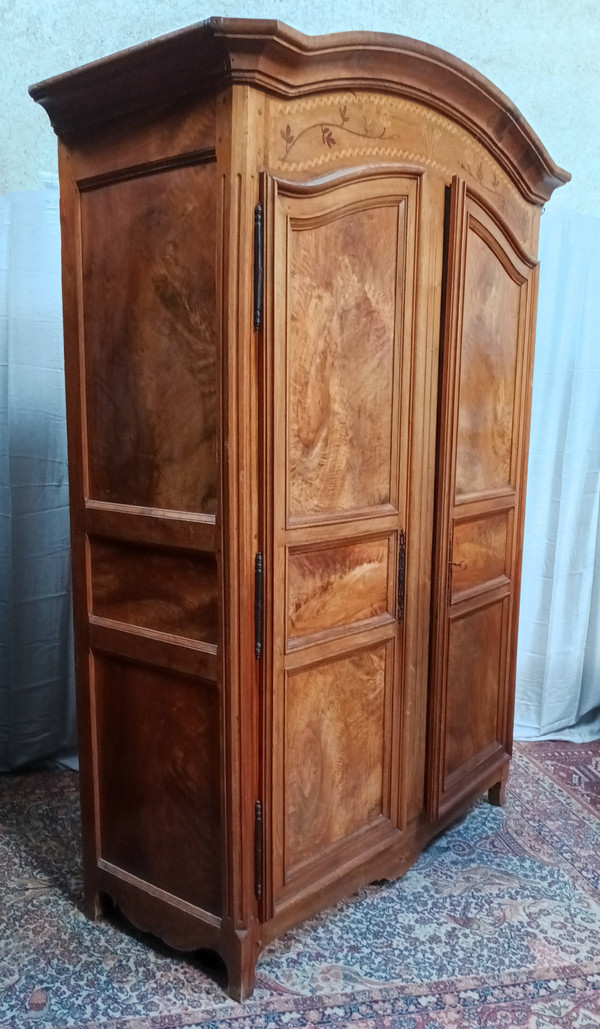 Louis XV walnut wardrobe