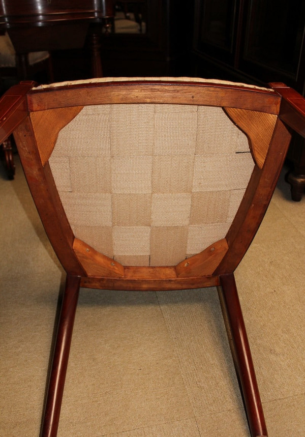 English Mahogany Living Room – Early 20th Century