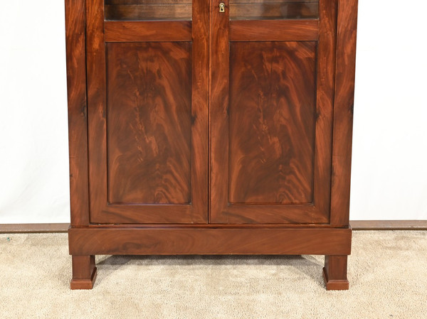 Small Mahogany Bookcase, Restoration Period – Early 19th Century