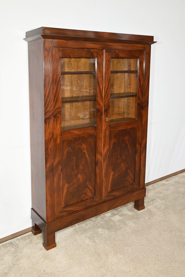 Small Mahogany Bookcase, Restoration Period – Early 19th Century