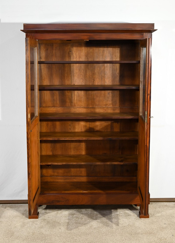 Small Mahogany Bookcase, Restoration Period – Early 19th Century