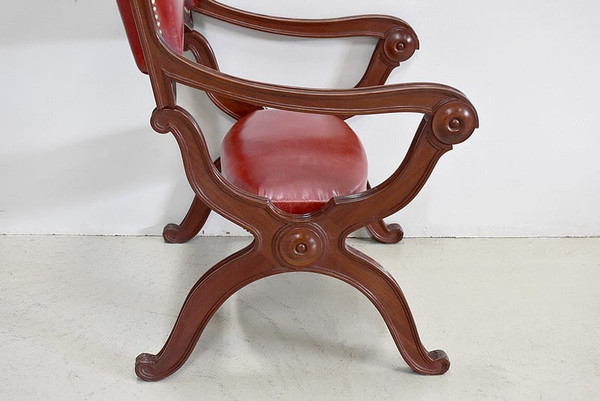 Charles X-style Prie-Dieu armchair – 19th century