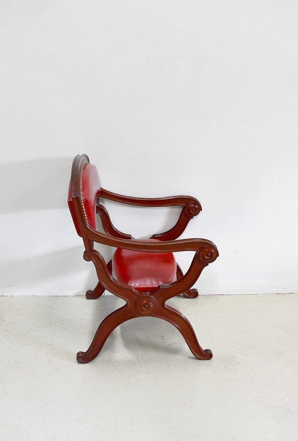 Charles X-style Prie-Dieu armchair – 19th century