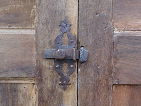 Portes de communication ancienne époque XVIIIème en noyer Boiserie Porte