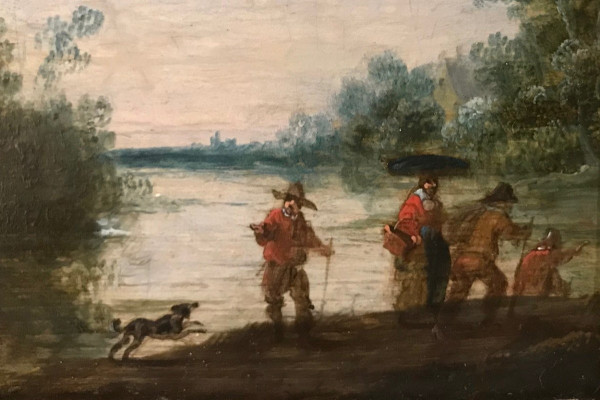 Paysage Hollandais Anthonie Jansz Van Der Croos (1606/1662) Entourage