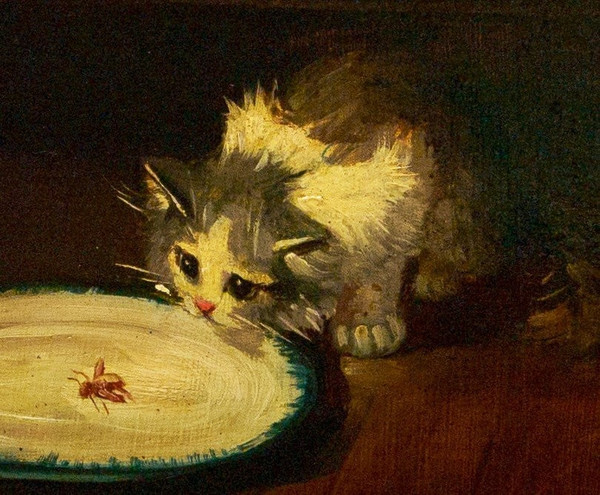 Kittens Att. Brunel De Neuville (1852/1941)