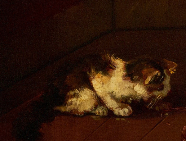 Kittens Att. Brunel De Neuville (1852/1941)