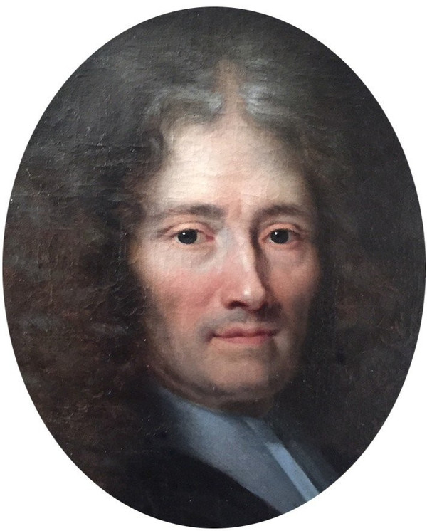 Portrait D’homme Claude Lefèbvre (1632/1675) Entourage