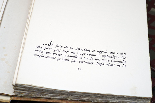 Stéphane MALLARMÉ, POETRY Original illustrations by Alain STAEHLIN