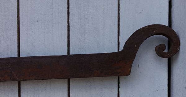 Large Wrought-iron sign-holder gallows. 18th century