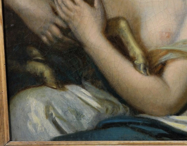 Huile Sur Toile Début XIXème - Suiveur De J.b Greuze