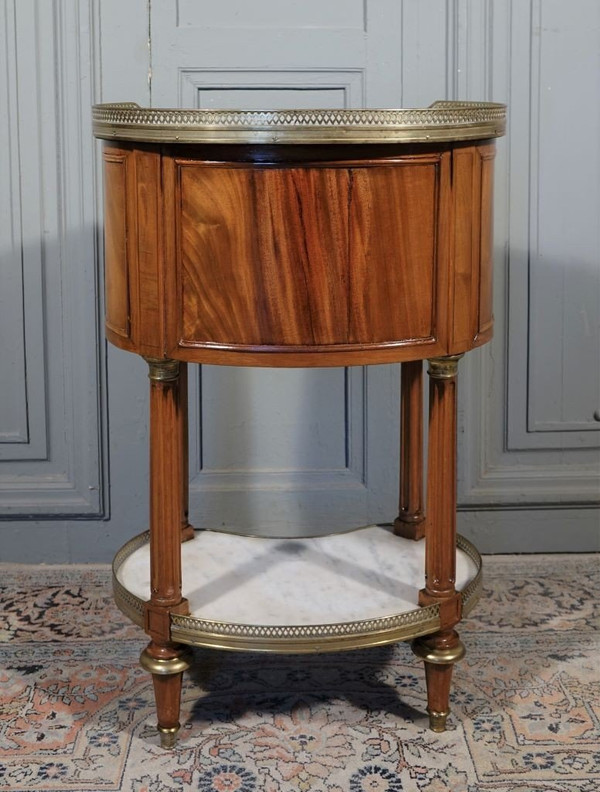 Table Chiffonnière d'époque Louis XVI En Acajou