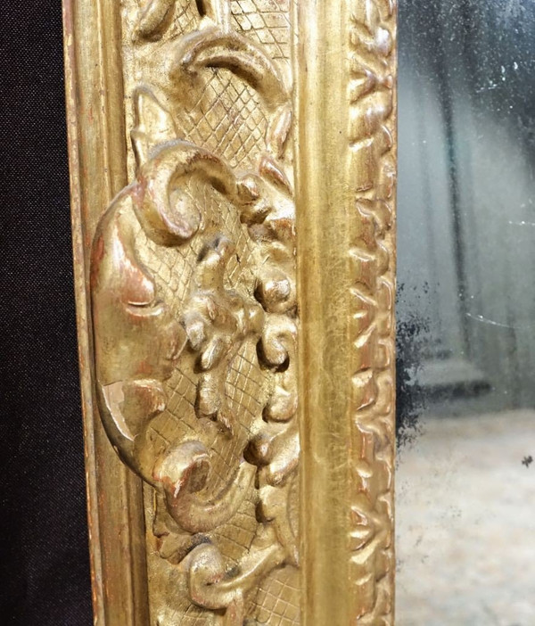 Regency Mirror in Gilded Wood