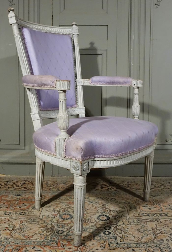 Louis XVI period armchair Dlg De G. Jacob