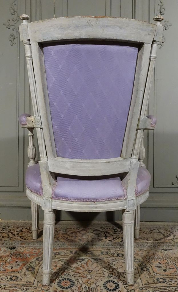 Louis XVI period armchair Dlg De G. Jacob