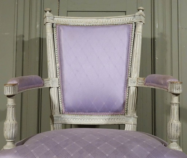 Louis XVI period armchair Dlg De G. Jacob