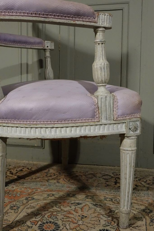 Louis XVI period armchair Dlg De G. Jacob