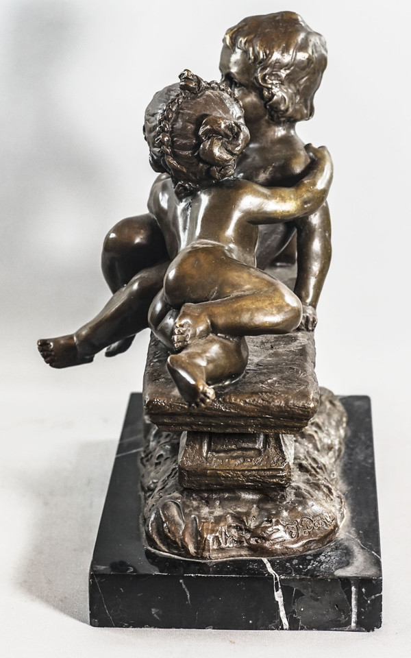 Joseph D'ASTE, 1881-1945, BRONZE CHILDREN