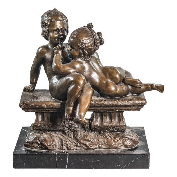 Joseph D'ASTE, 1881-1945, BRONZE CHILDREN