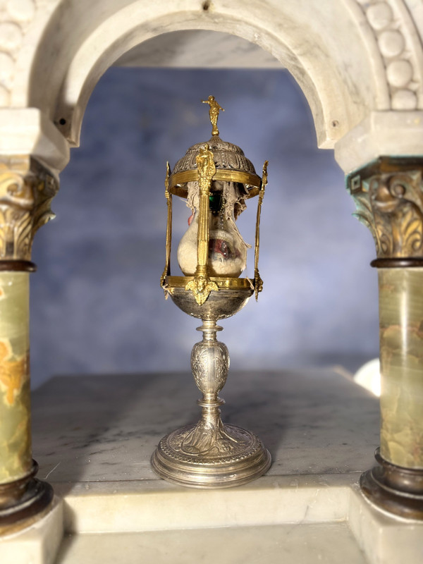 Monstrance Reliquienschrein Des Heiligen Theodorus - Circa 1700