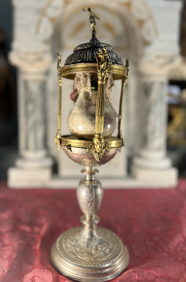 Monstrance Reliquienschrein Des Heiligen Theodorus - Circa 1700