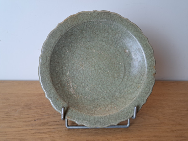 Asien , Teller , Celadon , 18° Oder Früher .