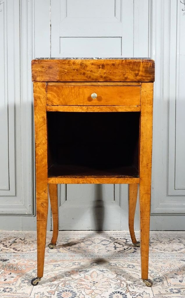 Ash Burl Chiffonniere Table