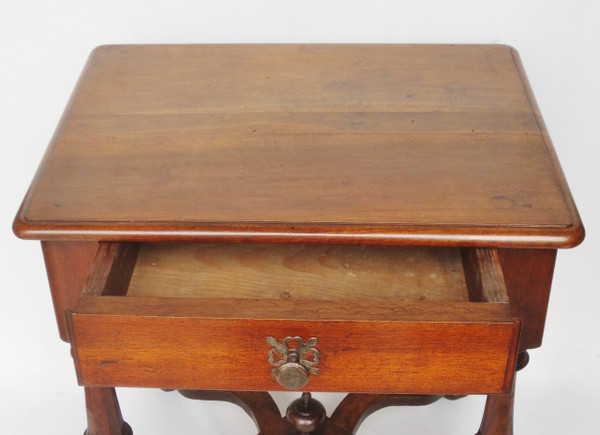 Louis XIII walnut table.    