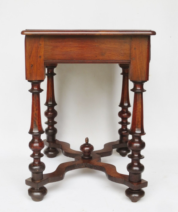 Louis XIII walnut table.    