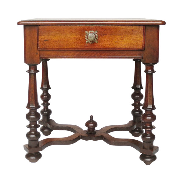 Louis XIII walnut table.    