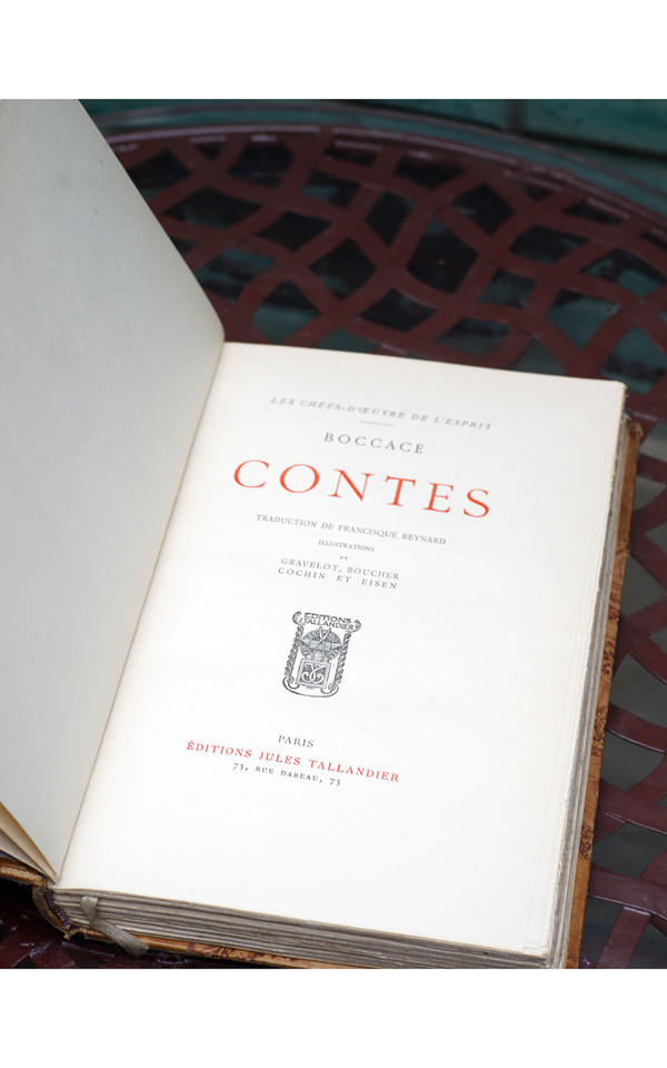 Curiosa : CONTES DE BOCCACE - Collection of masterpieces of the mind