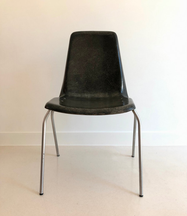 4 Alberto Roselli designer chairs, production Rima Gastone Rinaldi Italy 1960s