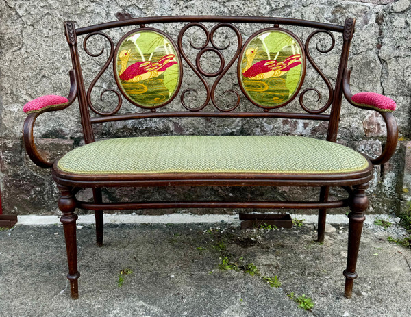 Original Fischel Art Nouveau Living Room