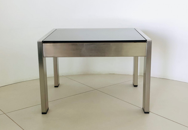 Table basse carrée "Tau"  par Gae Aulenti, Italie années 70