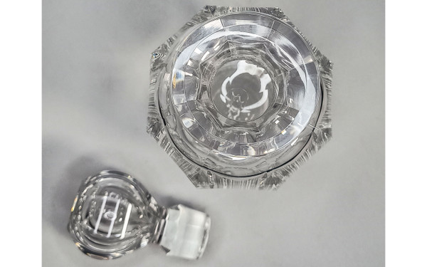 CRYSTAL bottle by BACCARAT, “Malmaison” model