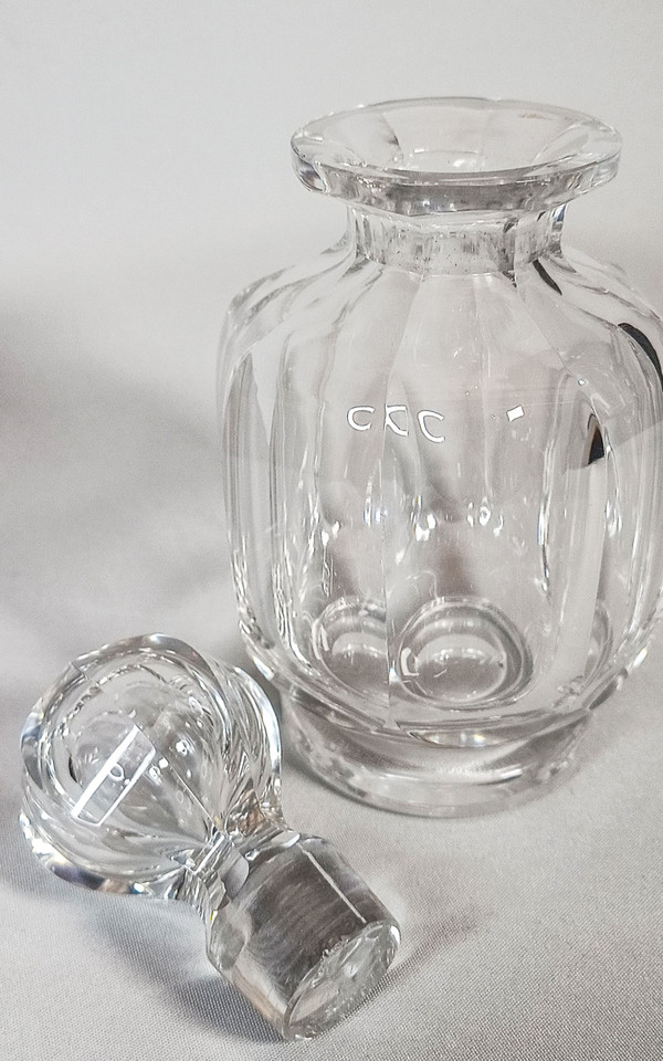 CRYSTAL bottle by BACCARAT, “Malmaison” model