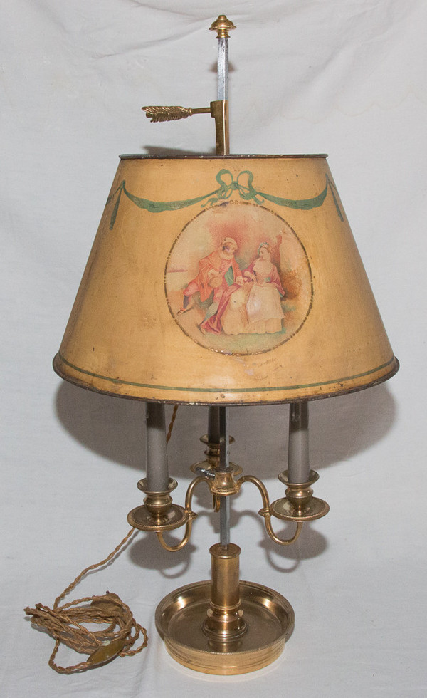 Louis XVI Style Hot Water Bottle Lamp Circa 1860