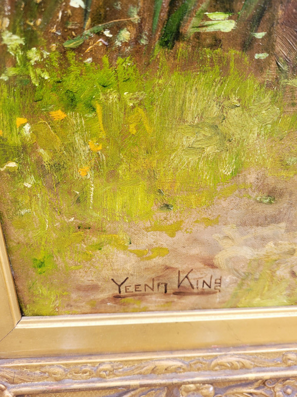  My Lady, Yeend King, Oil On Framed Canvas, 19th Century