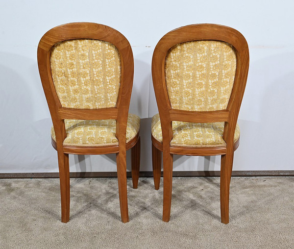 Pair of Blond Mahogany Chairs, Art Deco – 1940