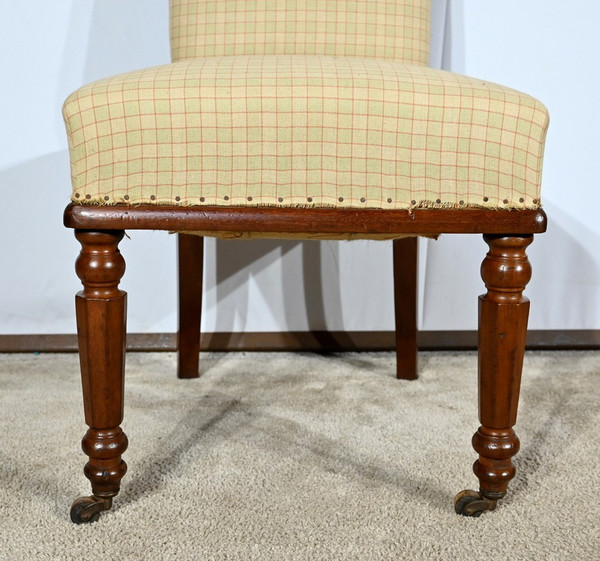 Pair of Cuban Mahogany Chairs, Restoration Period – Early 19th Century